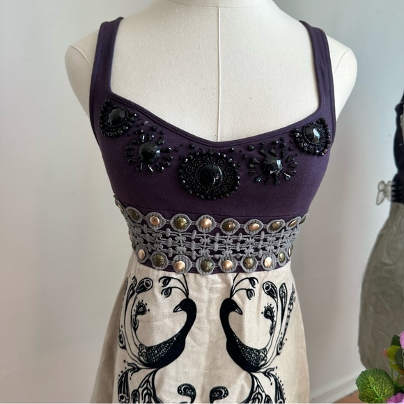 90s Free People midi dress - Picture 2 of 5